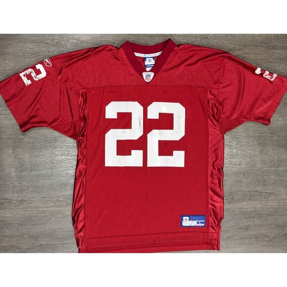 Arizona Cardinals Emmitt Smith 22 Jersey Adult L Reebok On Field Y2K - Picture 1 of 7